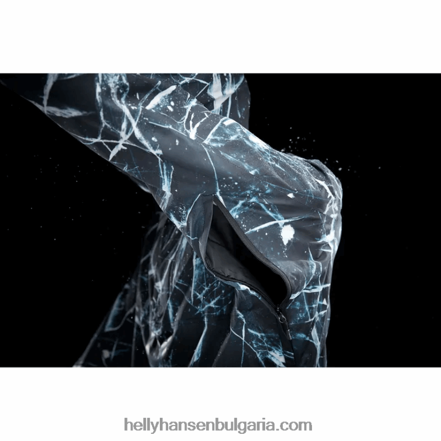 мъже мъжко ullr d изолирано яке за ски анорак 80V22D437 океански камуфлаж Helly-Hansen