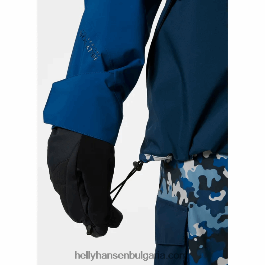 мъже мъжко ски яке ullr d shell 80V22D205 океански камуфлаж Helly-Hansen