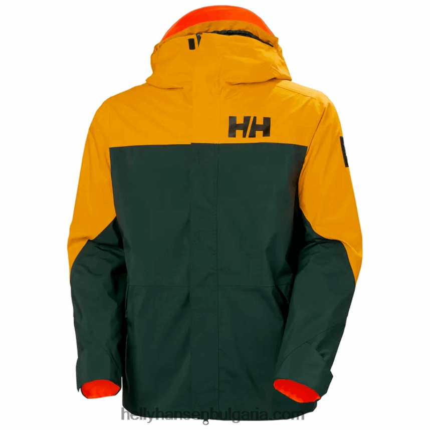 мъже мъжко ски яке ullr d shell 80V22D206 най-тъмен spr Helly-Hansen