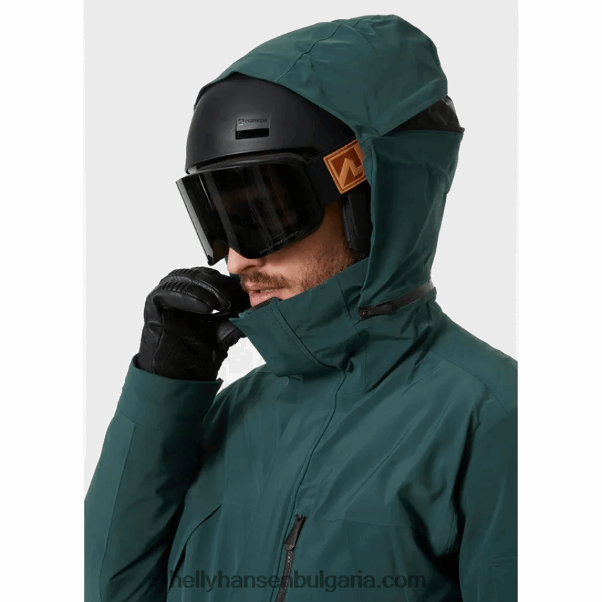 мъже мъжко яке val d'isere пухкаво ски 80V22D452 черен Helly-Hansen
