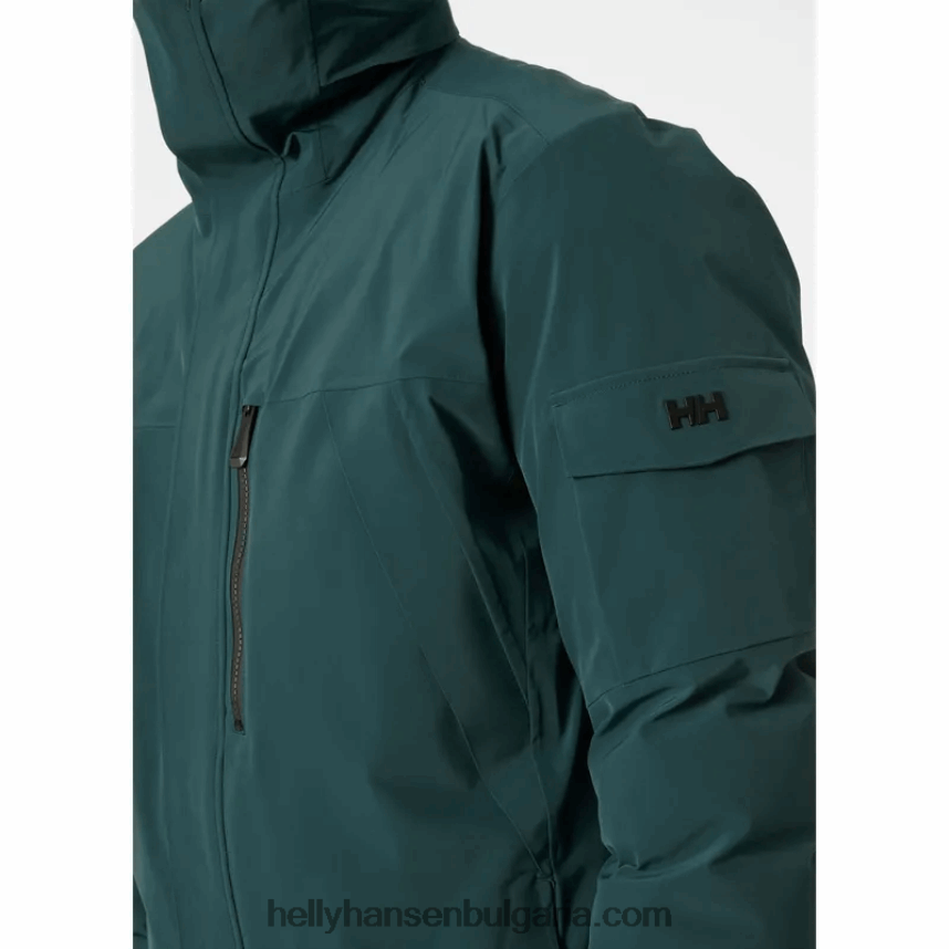 мъже мъжко яке val d'isere пухкаво ски 80V22D452 черен Helly-Hansen