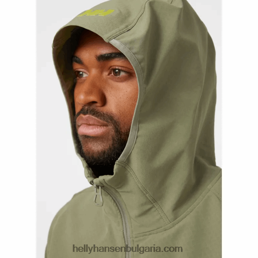 мъже мъжко каскадно яке 80V22D223 лав зелено Helly-Hansen