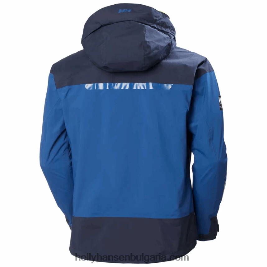 мъже мъжко яке за крайбрежно плаване 80V22D133 дълбок фиорд Helly-Hansen
