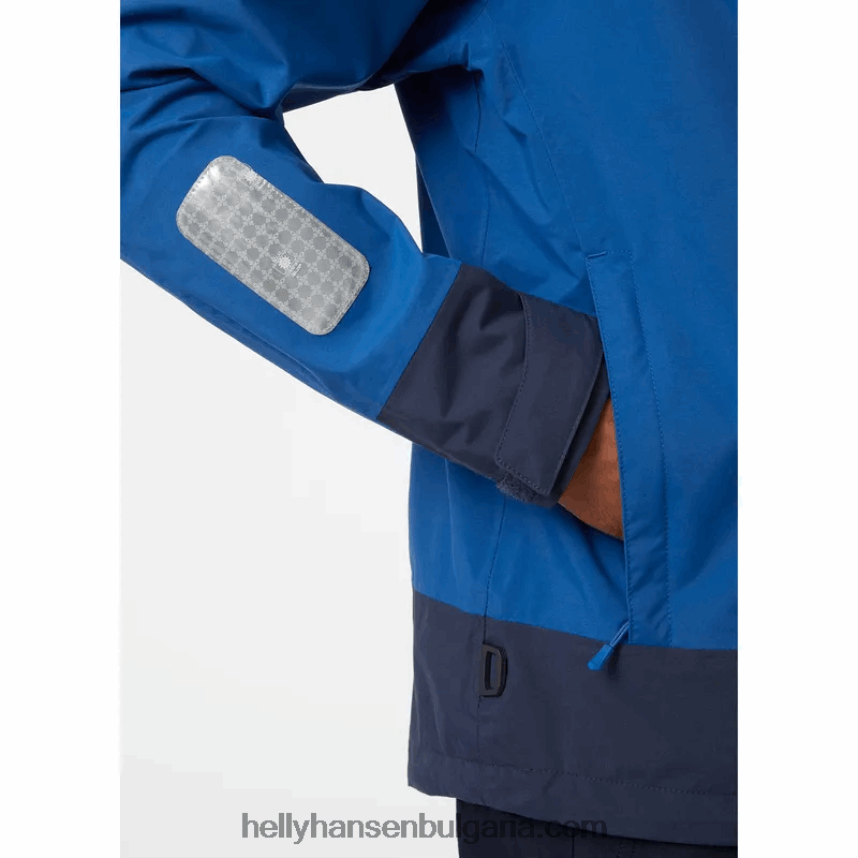 мъже мъжко яке за крайбрежно плаване 80V22D133 дълбок фиорд Helly-Hansen