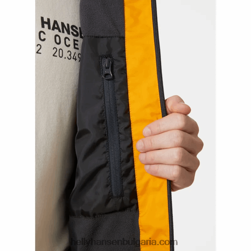 мъже мъжко средно яке с качулка 80V22D17 морошка Helly-Hansen