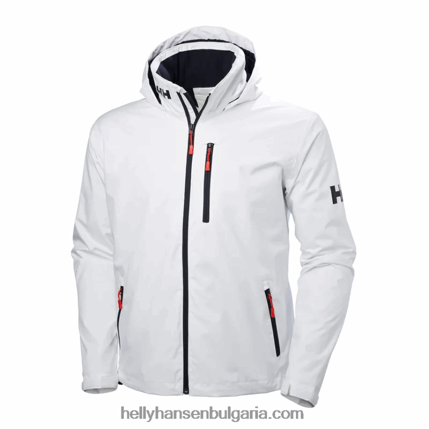 мъже мъжко средно яке с качулка 80V22D20 бяло Helly-Hansen