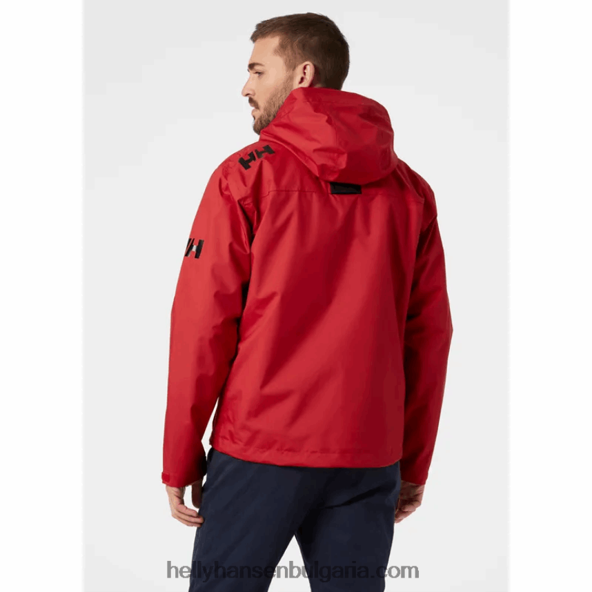 мъже мъжко средно яке с качулка 80V22D21 червен Helly-Hansen