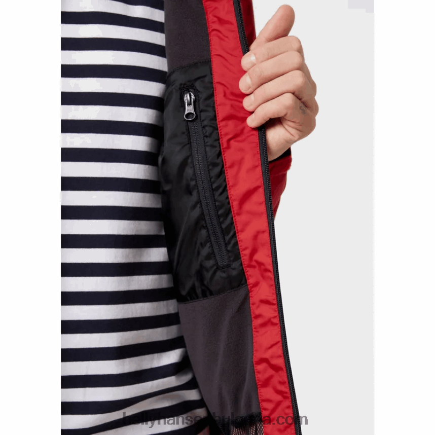 мъже мъжко средно яке с качулка 80V22D21 червен Helly-Hansen