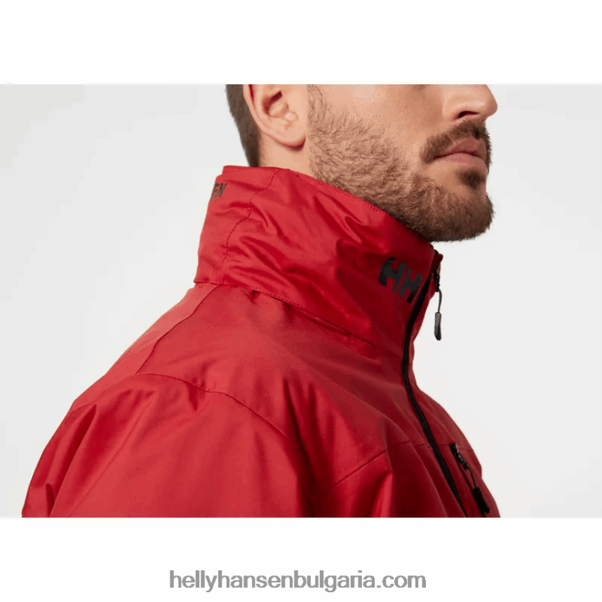 мъже мъжко средно яке с качулка 80V22D21 червен Helly-Hansen