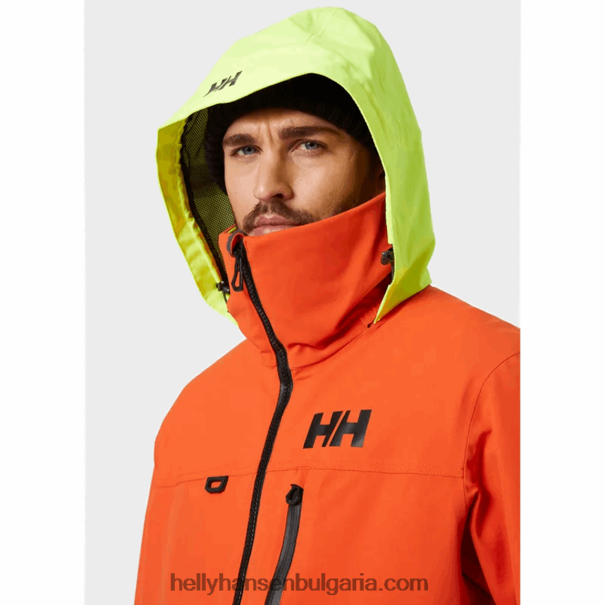 мъже мъжко яке за арктичен океан 80V22D41 патрулен оран Helly-Hansen