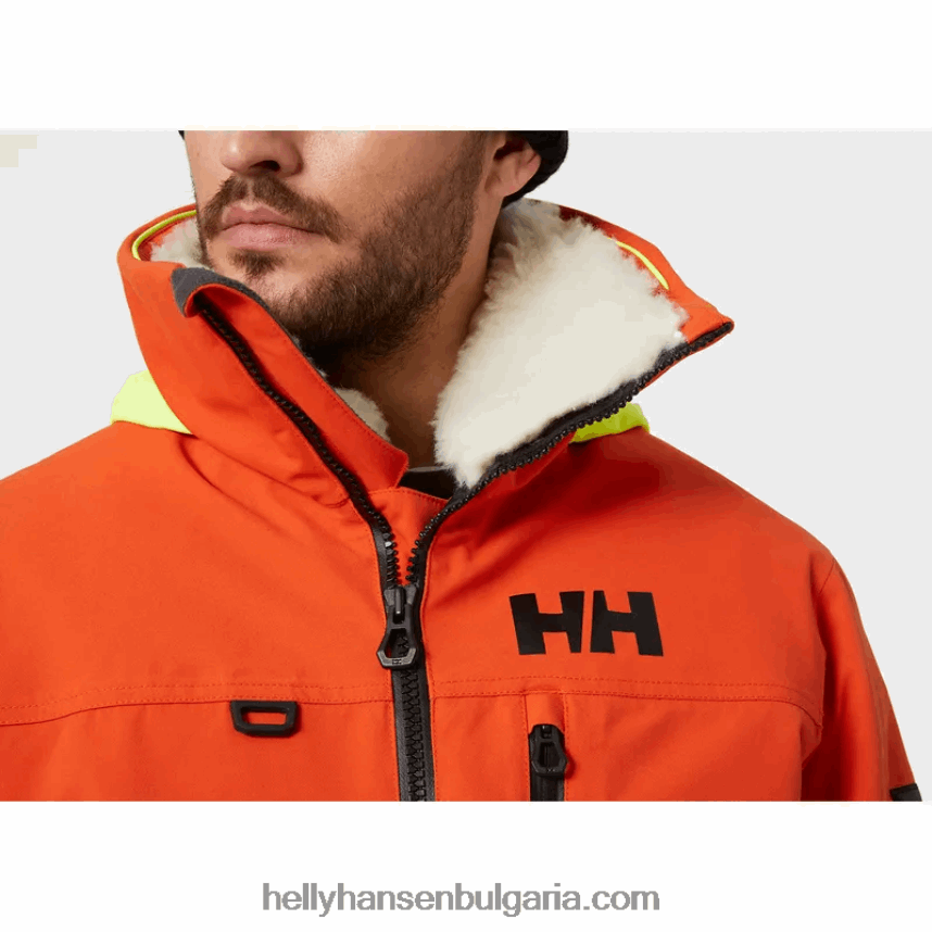 мъже мъжко яке за арктичен океан 80V22D41 патрулен оран Helly-Hansen