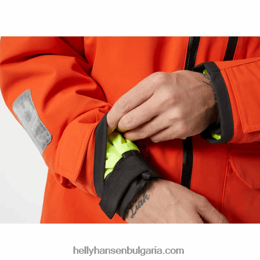 мъже мъжко яке за арктичен океан 80V22D41 патрулен оран Helly-Hansen