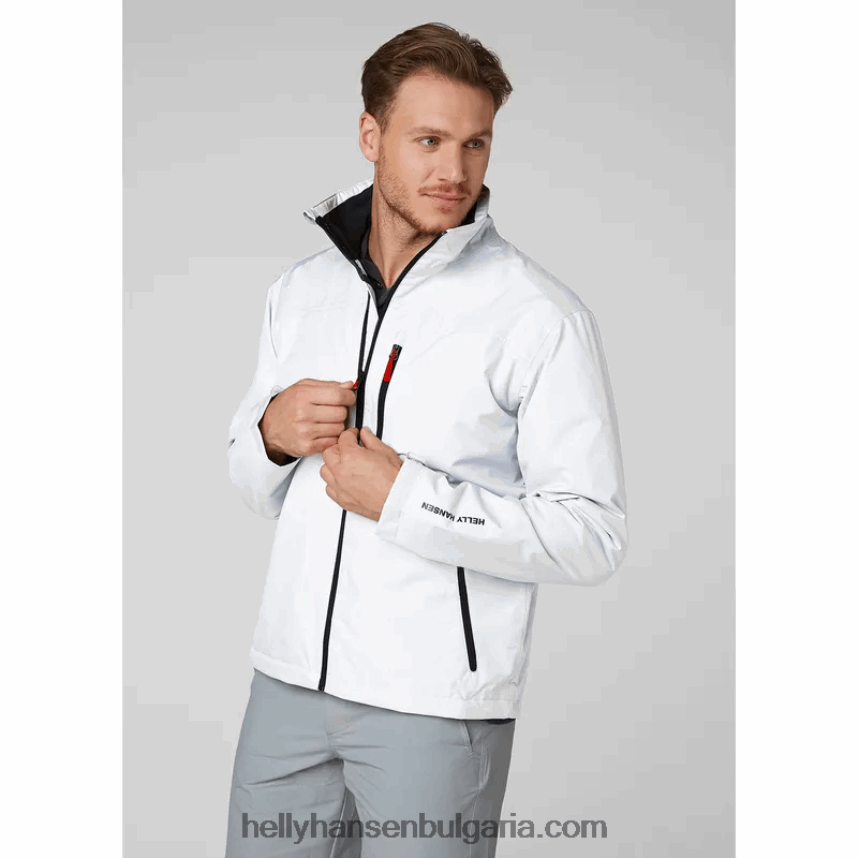 мъже мъжко среднопластово яке за ветроходство 80V22D5 светло петно Helly-Hansen