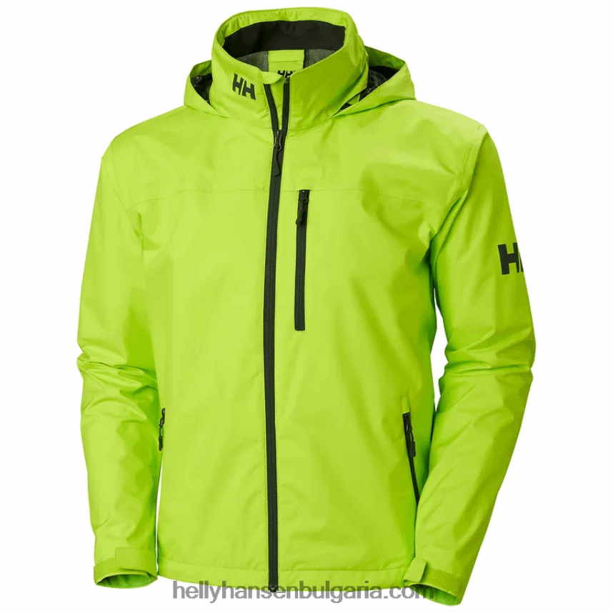 мъже мъжко яке за ветроходство с качулка 80V22D9 азидна вар Helly-Hansen