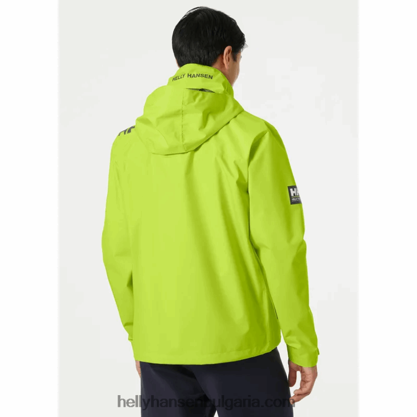 мъже мъжко яке за ветроходство с качулка 80V22D9 азидна вар Helly-Hansen