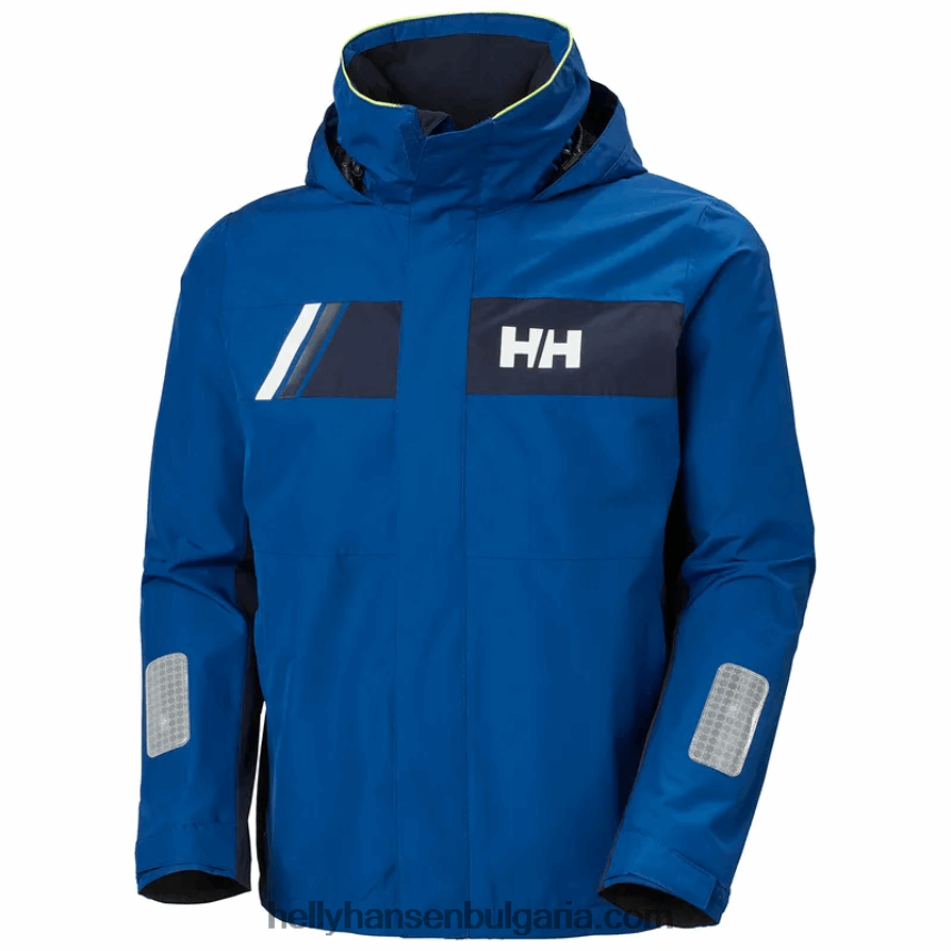 мъже мъжко яке Newport за крайбрежно плаване 80V22D55 дълбок фиорд Helly-Hansen