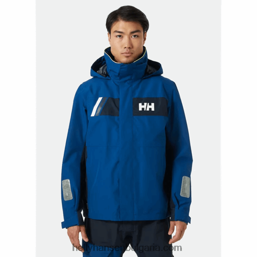 мъже мъжко яке Newport за крайбрежно плаване 80V22D55 дълбок фиорд Helly-Hansen