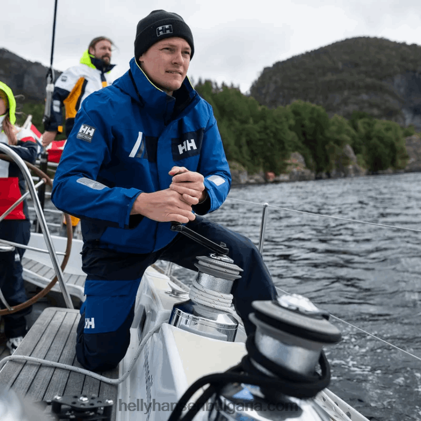 мъже мъжко яке Newport за крайбрежно плаване 80V22D55 дълбок фиорд Helly-Hansen