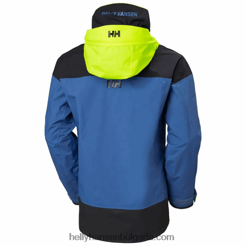 мъже мъжко яке Pier 3.0 за крайбрежно плаване 80V22D88 азурит Helly-Hansen