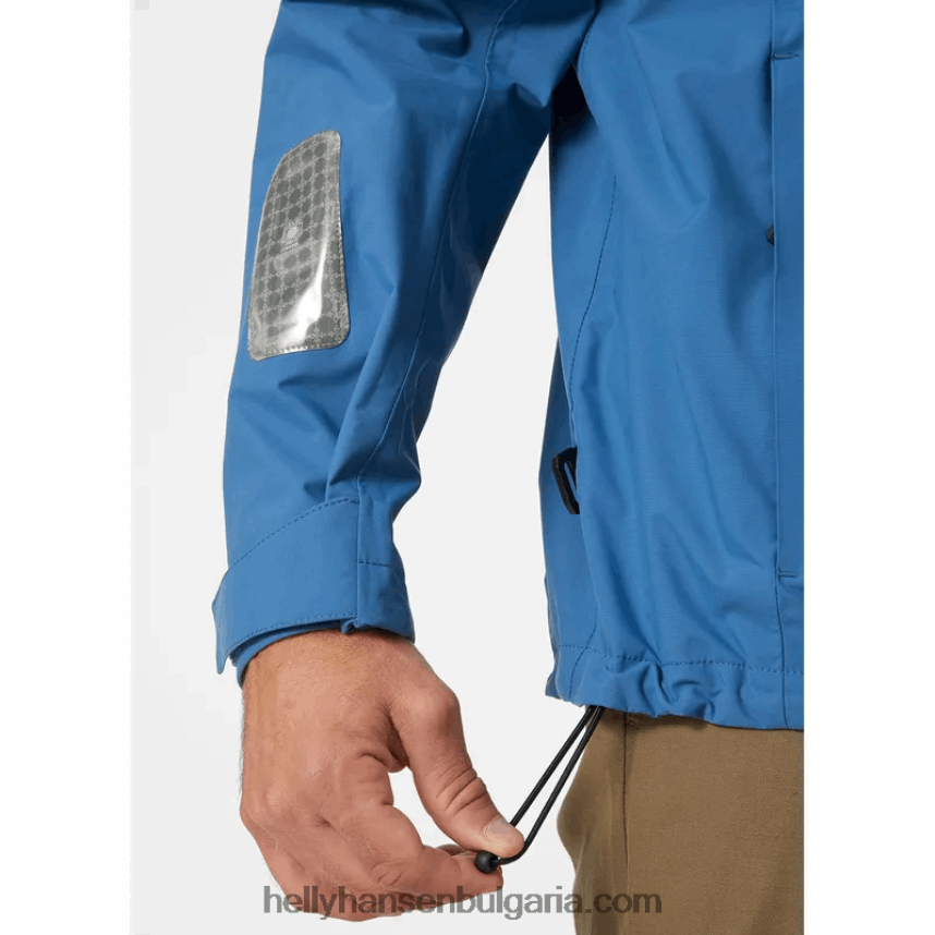 мъже мъжко яке Saltholm за ветроходство 80V22D107 азурит Helly-Hansen