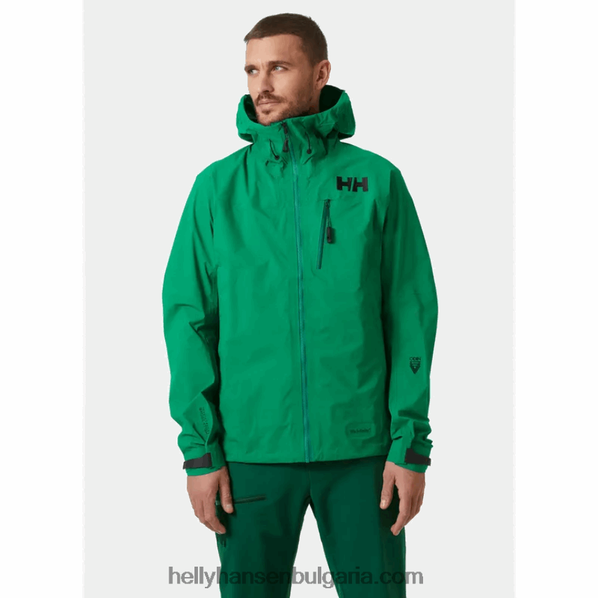 мъже aegir състезателна престилка 80V22D134 тревожно червено Helly-Hansen