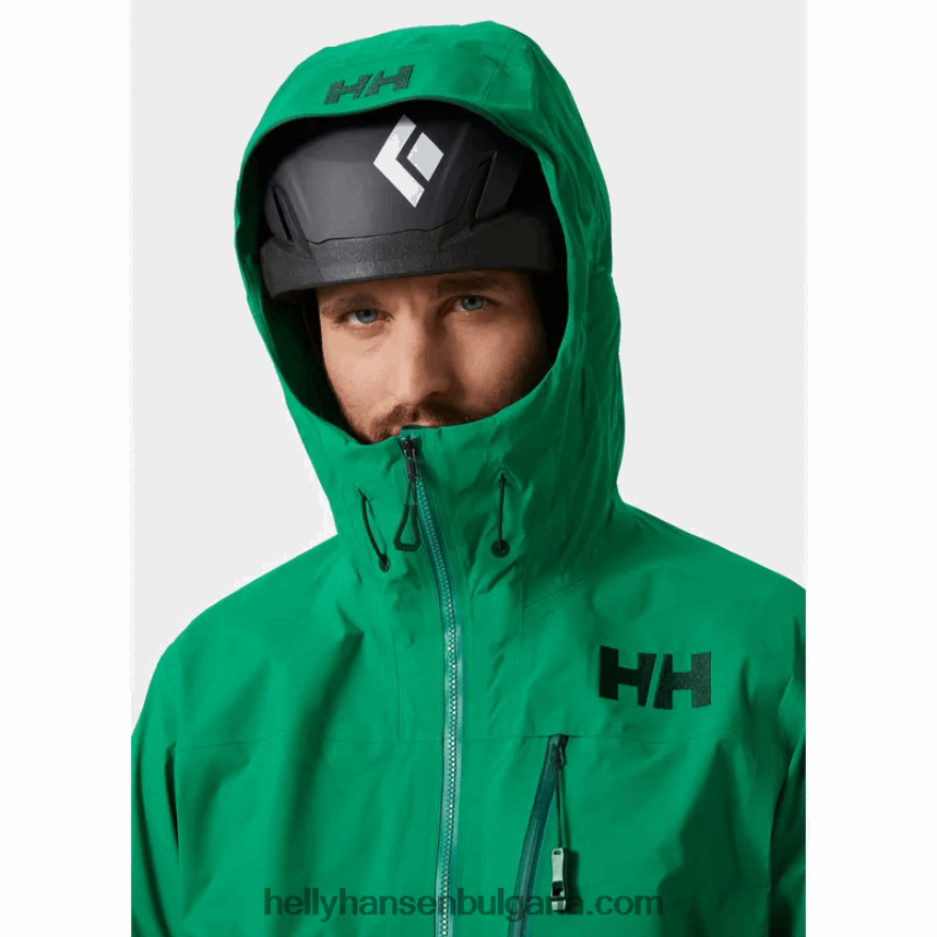 мъже aegir състезателна престилка 80V22D134 тревожно червено Helly-Hansen