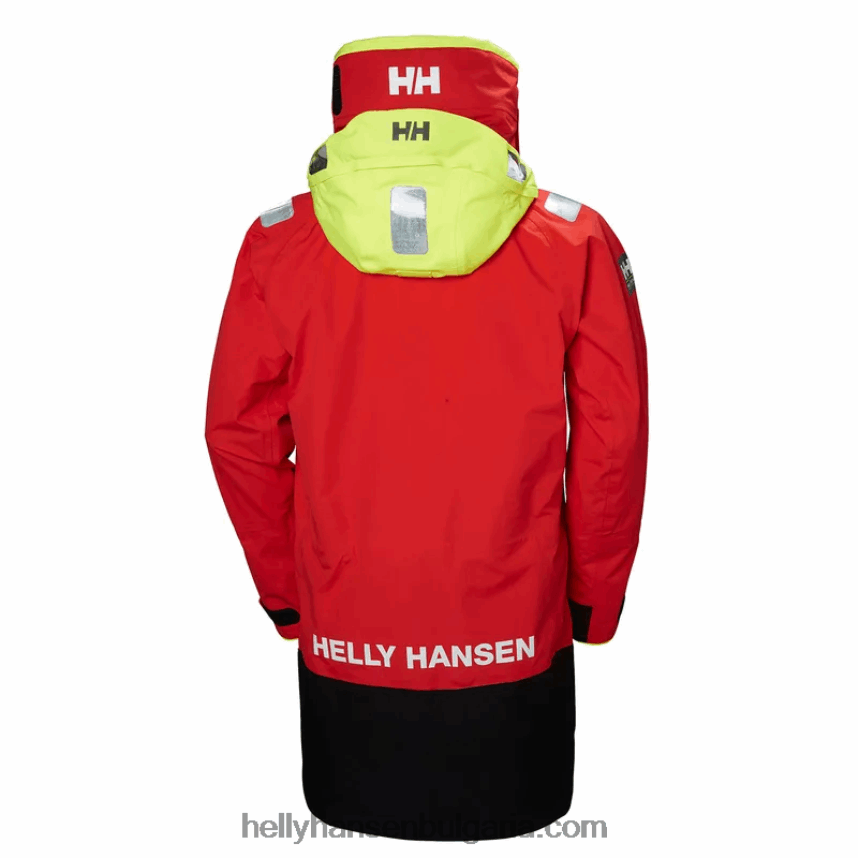 мъже мъжко сухо горнище aegir ocean 80V22D120 тревожно червено Helly-Hansen