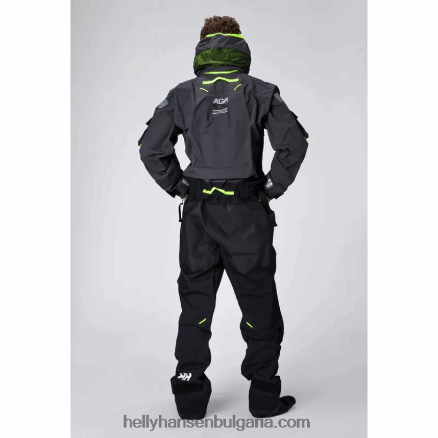 мъже мъжки сух костюм aegir ocean 80V22D122 тревожно червено Helly-Hansen