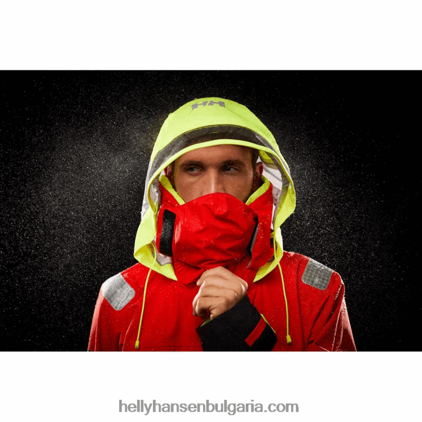 мъже мъжко яке aegir race sailing 2.0 80V22D47 тревожно червено Helly-Hansen