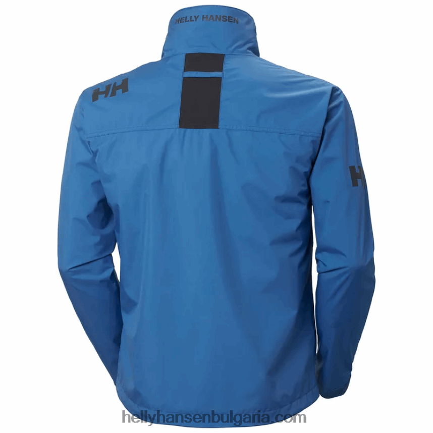 мъже мъжко яке за ветроходство crew 80V22D26 азурит Helly-Hansen