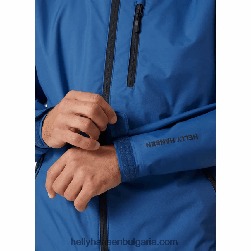 мъже мъжко яке за ветроходство crew 80V22D26 азурит Helly-Hansen