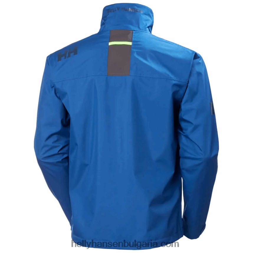 мъже мъжко яке за ветроходство crew 80V22D27 дълбок фиорд Helly-Hansen