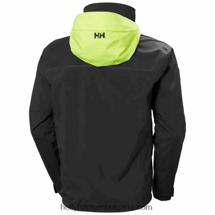 мъже мъжко яке за ветроходство от фолио hp 80V22D131 абанос Helly-Hansen