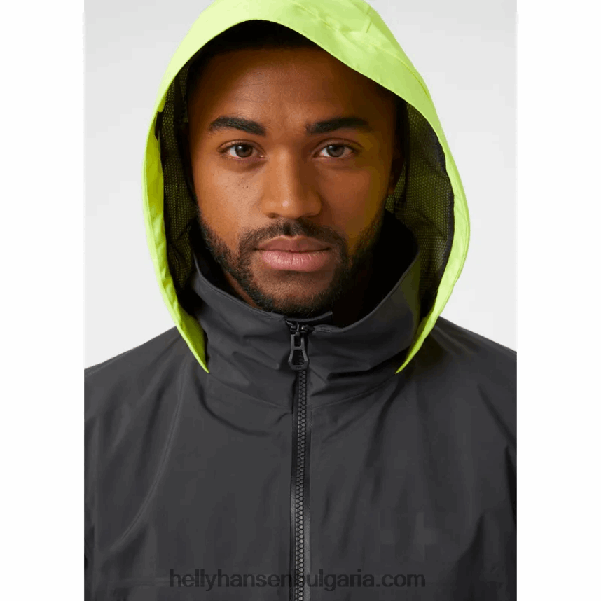 мъже мъжко яке за ветроходство от фолио hp 80V22D131 абанос Helly-Hansen