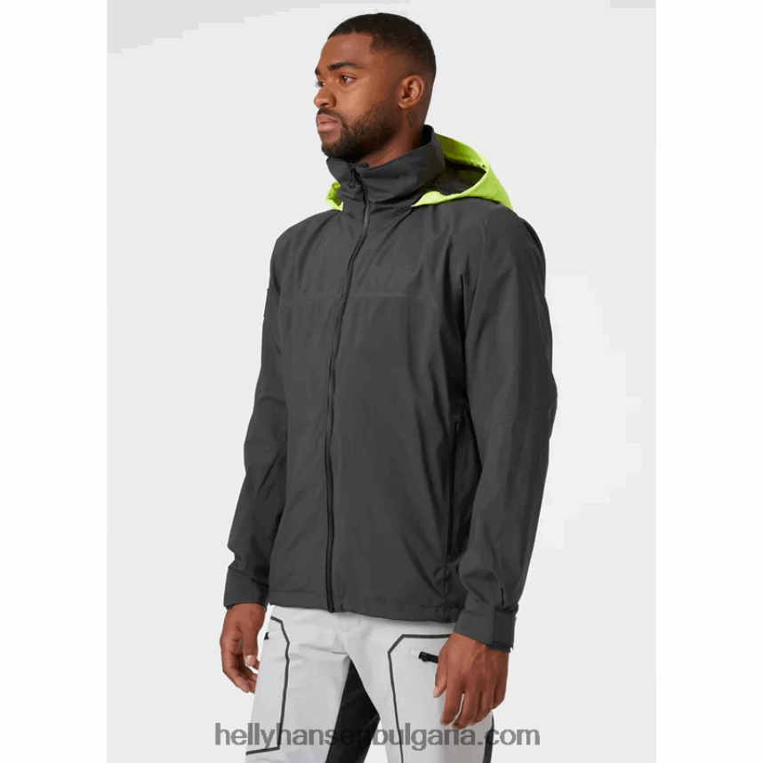 мъже мъжко яке за ветроходство от фолио hp 80V22D131 абанос Helly-Hansen