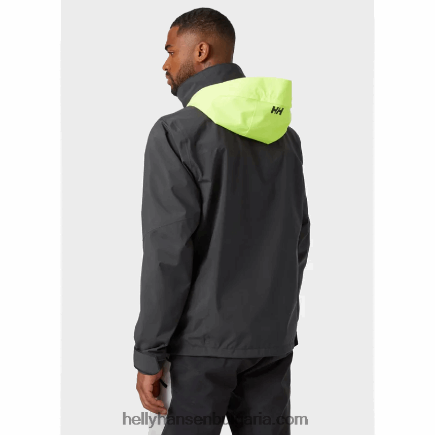 мъже мъжко яке за ветроходство от фолио hp 80V22D131 абанос Helly-Hansen