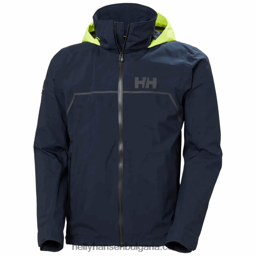 мъже мъжко яке за ветроходство от фолио hp 80V22D132 военноморски флот Helly-Hansen