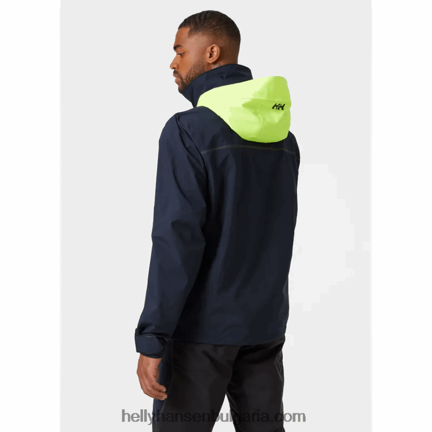 мъже мъжко яке за ветроходство от фолио hp 80V22D132 военноморски флот Helly-Hansen