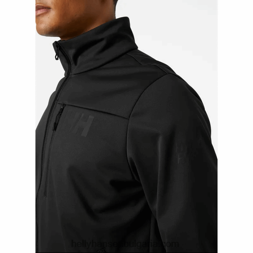 мъже мъжко ветроустойчиво поларено яке hp 80V22D59 абанос Helly-Hansen