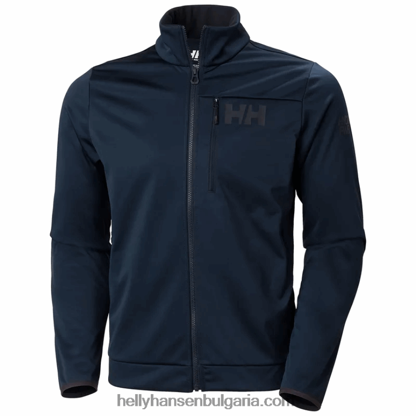 мъже мъжко ветроустойчиво поларено яке hp 80V22D60 военноморски флот Helly-Hansen