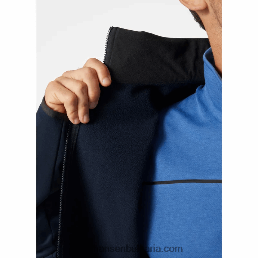 мъже мъжко ветроустойчиво поларено яке hp 80V22D60 военноморски флот Helly-Hansen