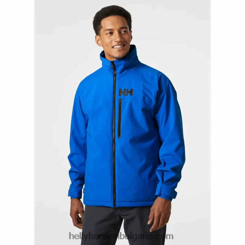 мъже мъжко яке hp lifaloft racing sailing 80V22D83 електрически бл Helly-Hansen