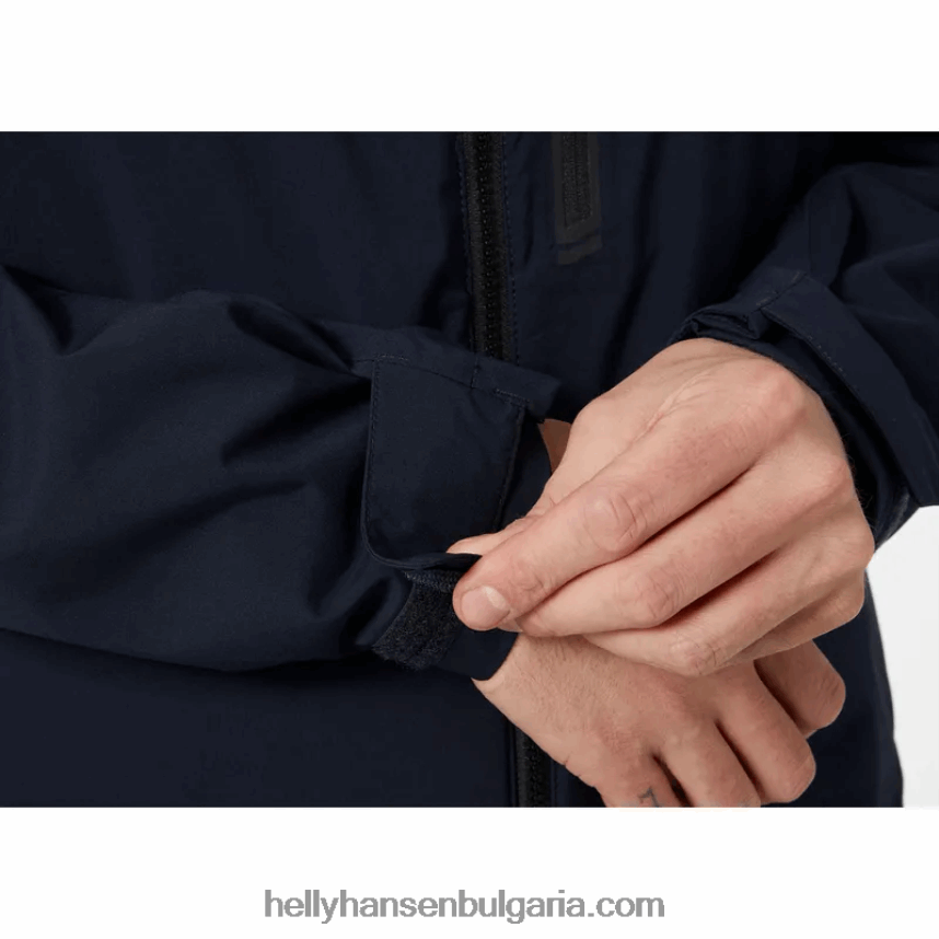 мъже мъжко яке hp lifaloft racing sailing 80V22D86 военноморски флот Helly-Hansen