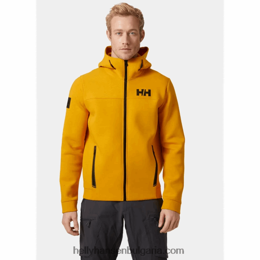 мъже мъжко яке hp ocean с пълен цип 80V22D91 морошка Helly-Hansen