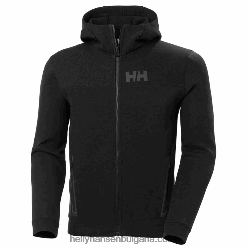 мъже мъжко яке hp ocean с пълен цип 80V22D92 черен Helly-Hansen