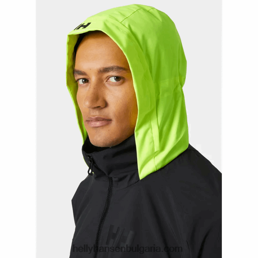 мъже мъжко яке за ветроходство hp racing с качулка 80V22D65 абанос Helly-Hansen