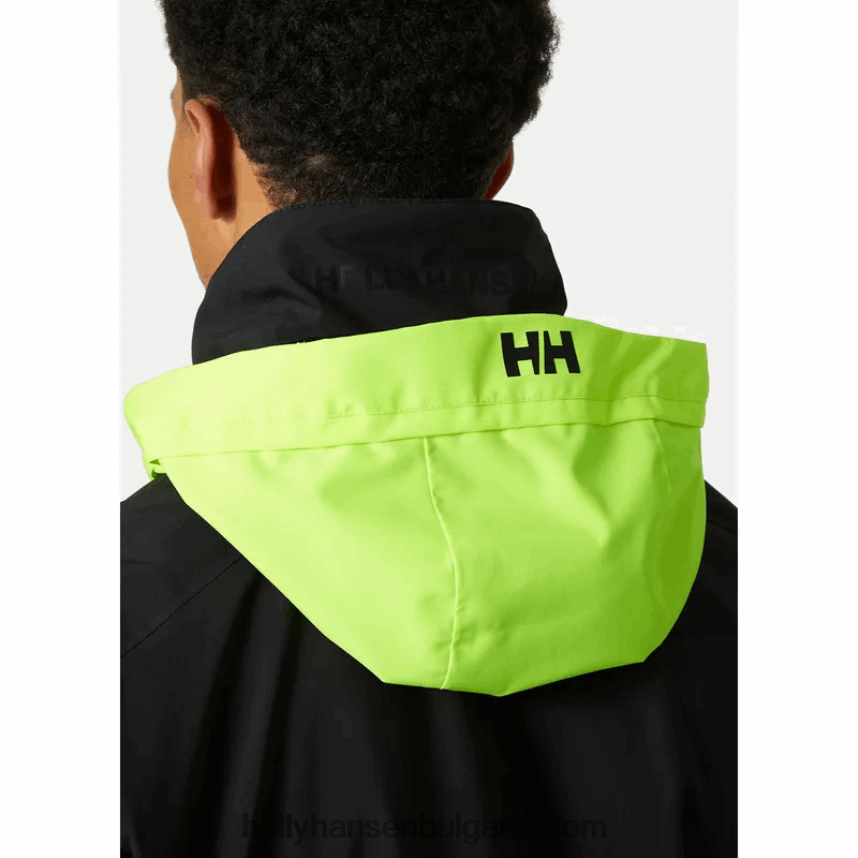 мъже мъжко яке за ветроходство hp racing с качулка 80V22D65 абанос Helly-Hansen