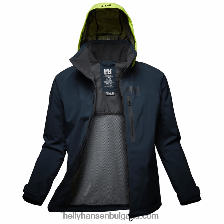 мъже мъжко яке за ветроходство hp racing с качулка 80V22D66 военноморски флот Helly-Hansen