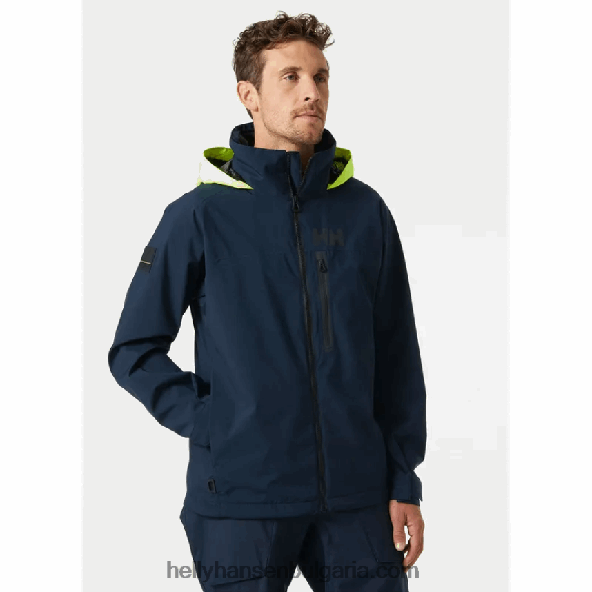 мъже мъжко яке за ветроходство hp racing с качулка 80V22D66 военноморски флот Helly-Hansen