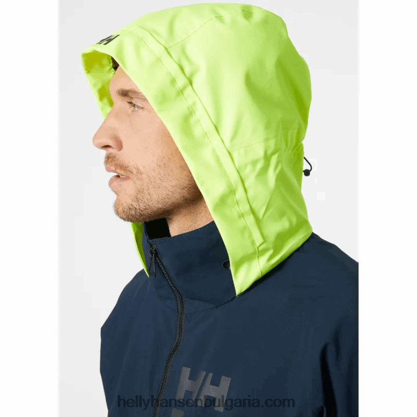 мъже мъжко яке за ветроходство hp racing с качулка 80V22D66 военноморски флот Helly-Hansen